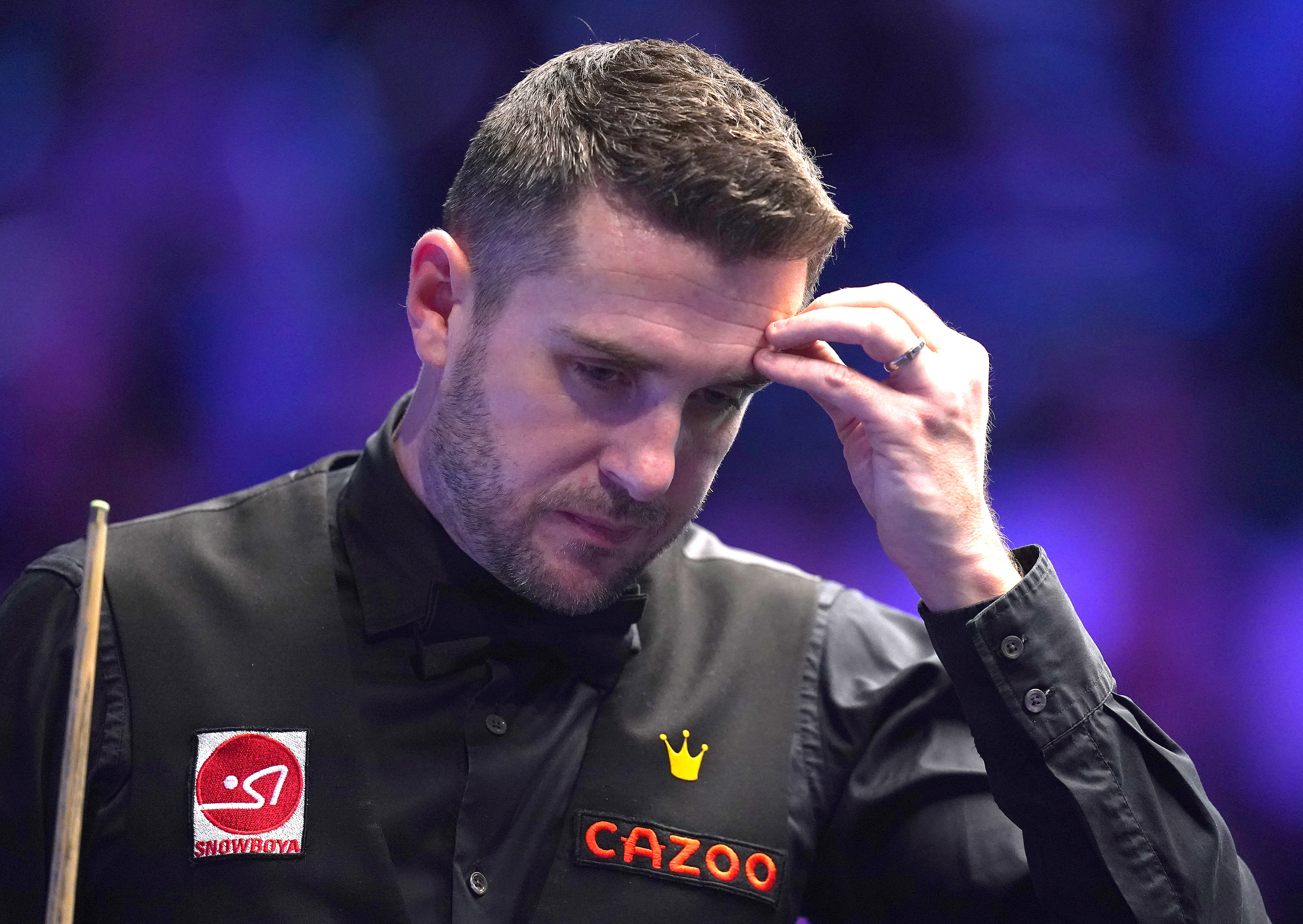 Mark Selby lost 4-3 to Liam Highfield in Newport (Adam Davy/PA)
