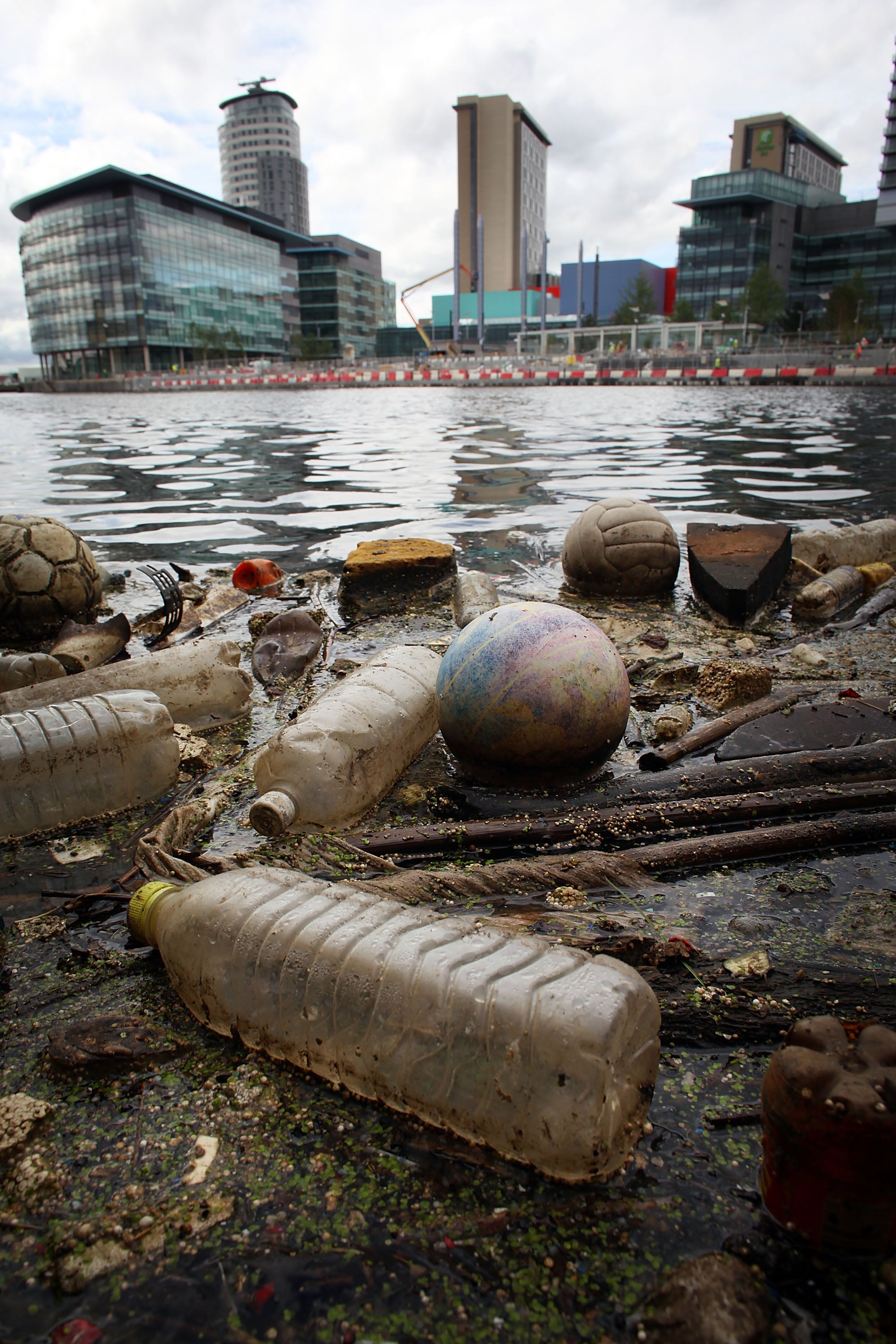 Lots of plastic that can be recycled still goes to waste