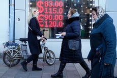 Russians start feeling the heat of Ukraine war sanctions