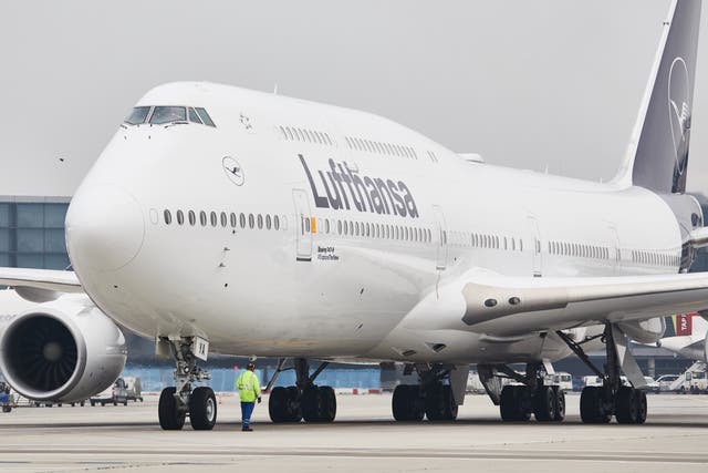 <p>File: Lufthansa says it is ‘reviewing facts and circumstances’ of the incident that occurred on 4 May when some Jewish passengers boarded their flight and were denied entry</p>