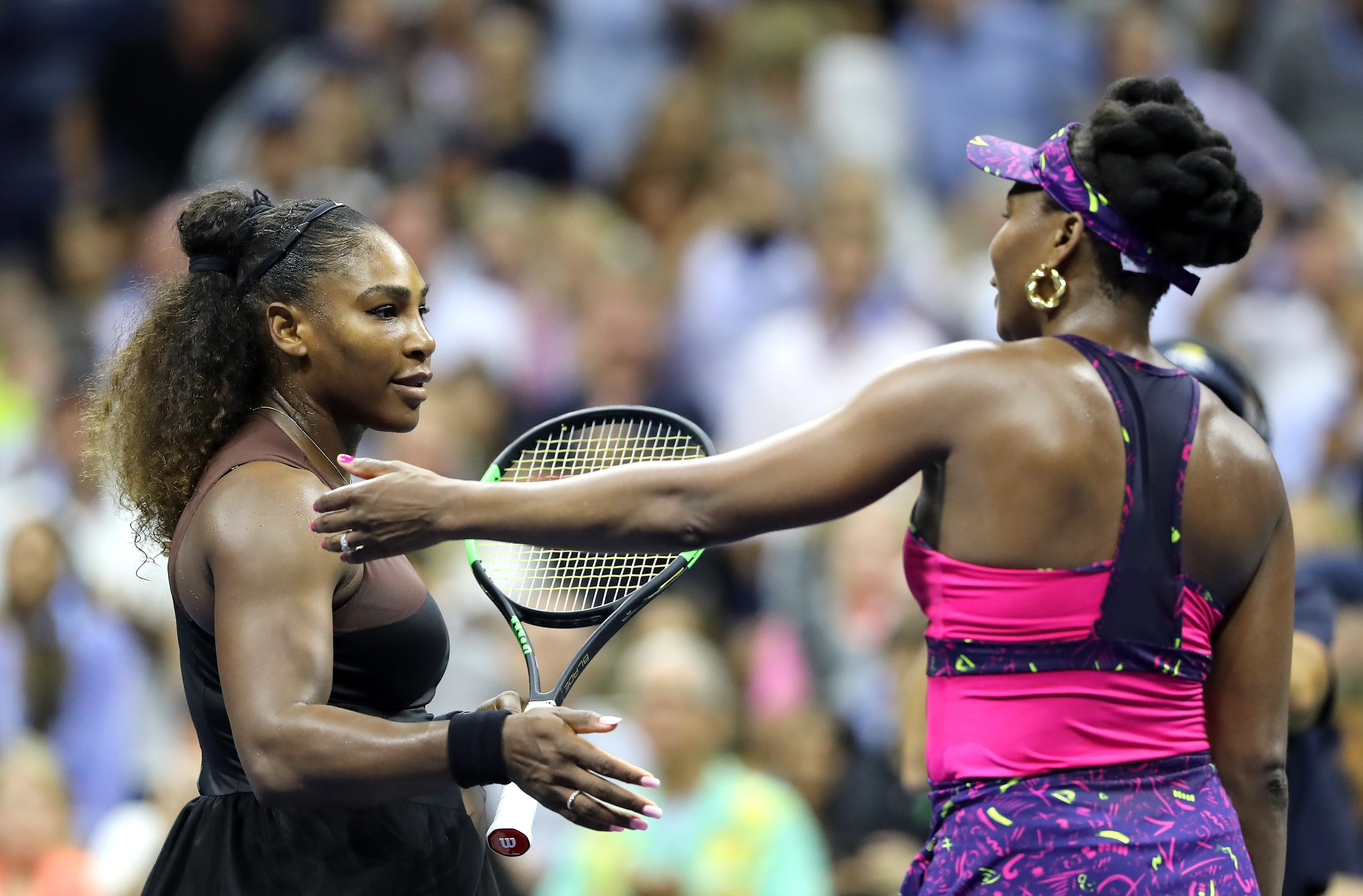 Serena Williams (left) has called out the New York Times for using a picture of sister Venus (right) instead of her