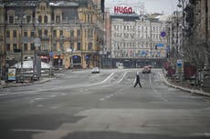 Russian convoy advancing on Kyiv ‘delayed by staunch resistance and mechanical breakdown’, MoD says