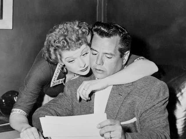 <p>Lucille Ball and Desi Arnaz, the subjects of Amy Poehler’s new documentary ‘Lucy and Desi'</p>