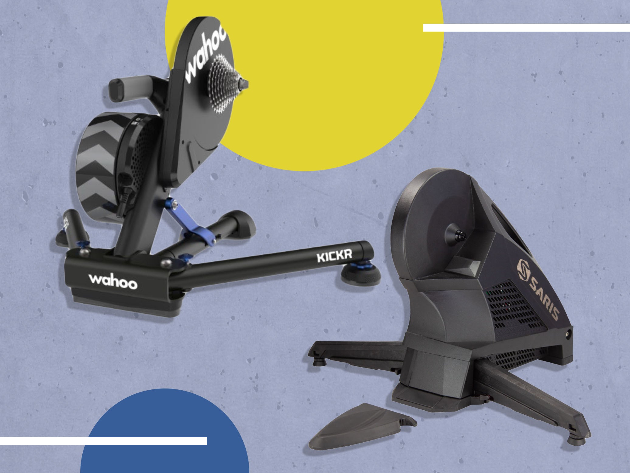 Opt for a trainer with a fan which will keep you cool while you’re putting pedal to the metal