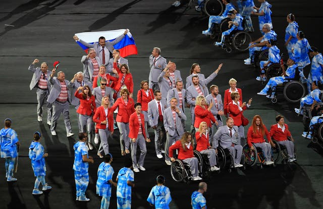 Belarusian athletes and their Russian counterparts have been banned from the Beijing Paralympics (Adam Davy/PA)