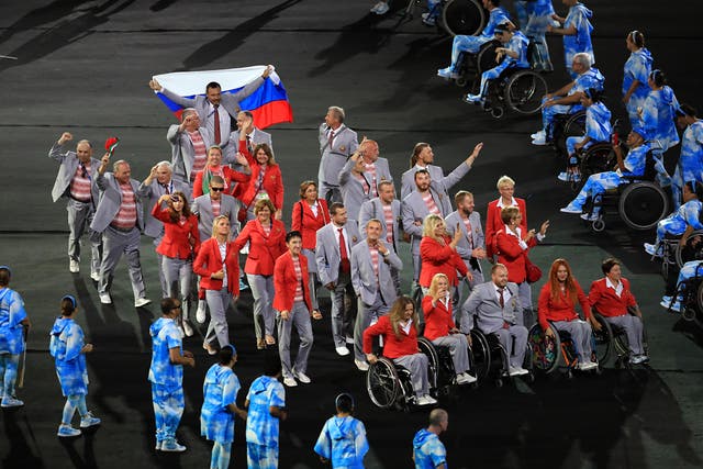 Belarusian athletes and their Russian counterparts have been banned from the Beijing Paralympics (Adam Davy/PA)