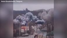 Ukrainian forces destroy bridge as Russian troops advance on Kyiv