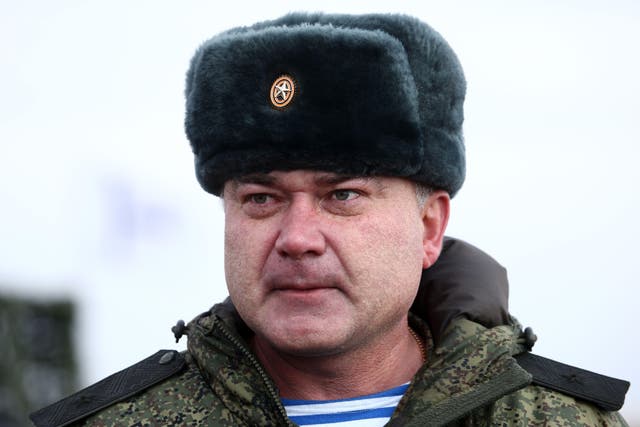 <p>El mayor general Andrei Sukhovetsky era el militar ruso de más alto rango en la invasión de Ucrania </p>