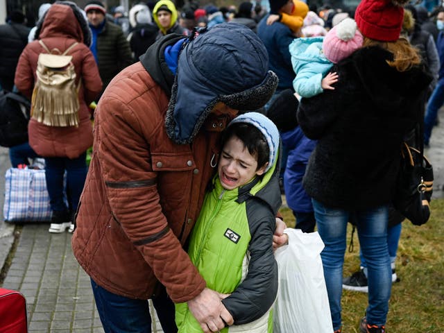 <p>More than 1 million Ukrainians have already crossed the border, and the EU has said that 7 million people are likely to be displaced as a result of the conflict</p>