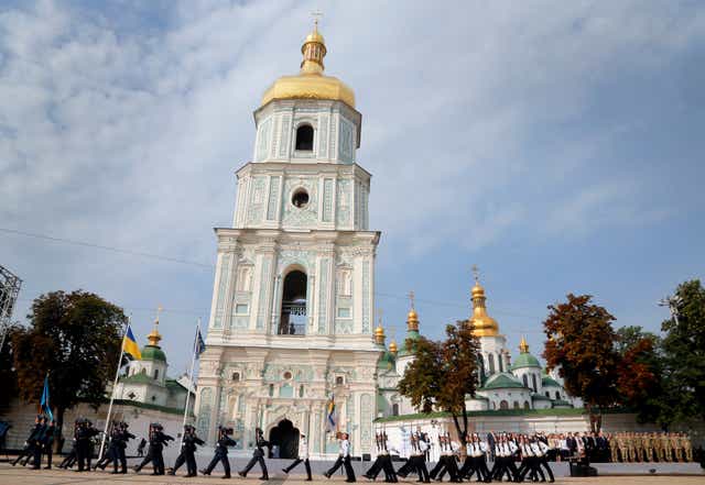Russia Ukraine War Kyiv Shrines