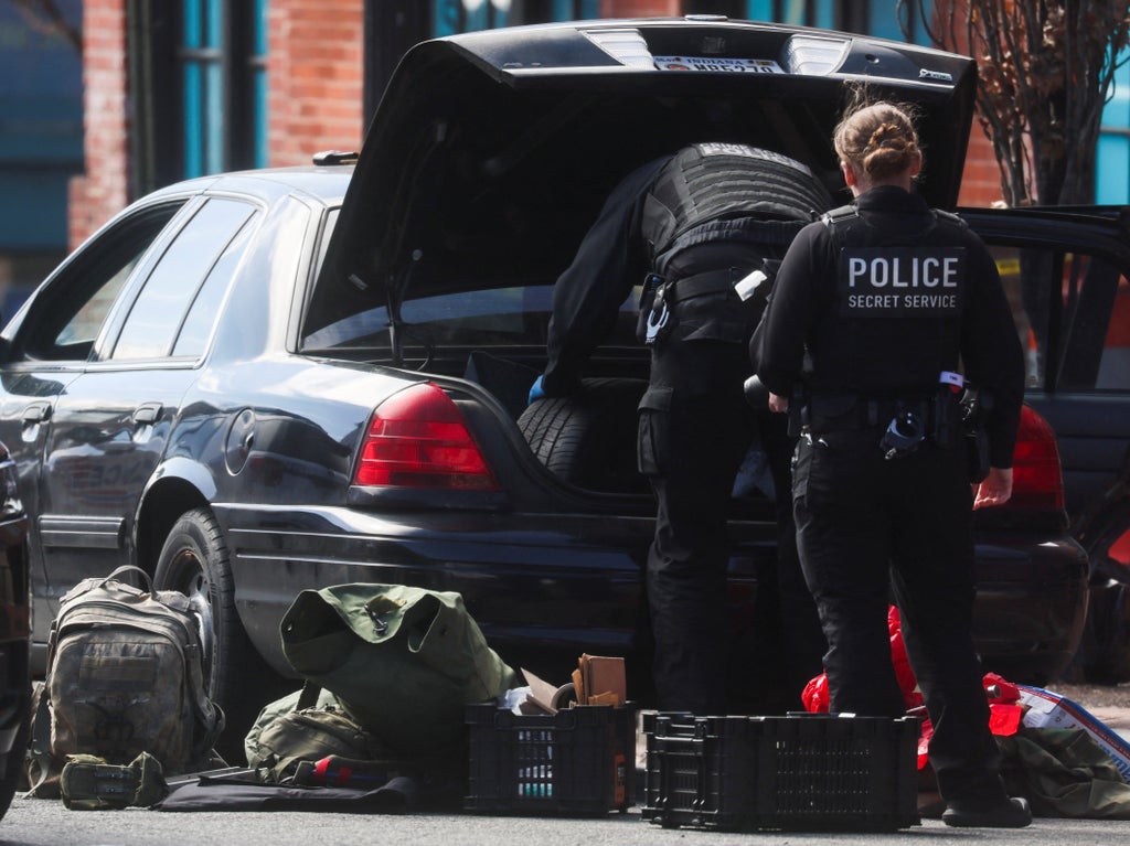 Secret Service agents seize two men in