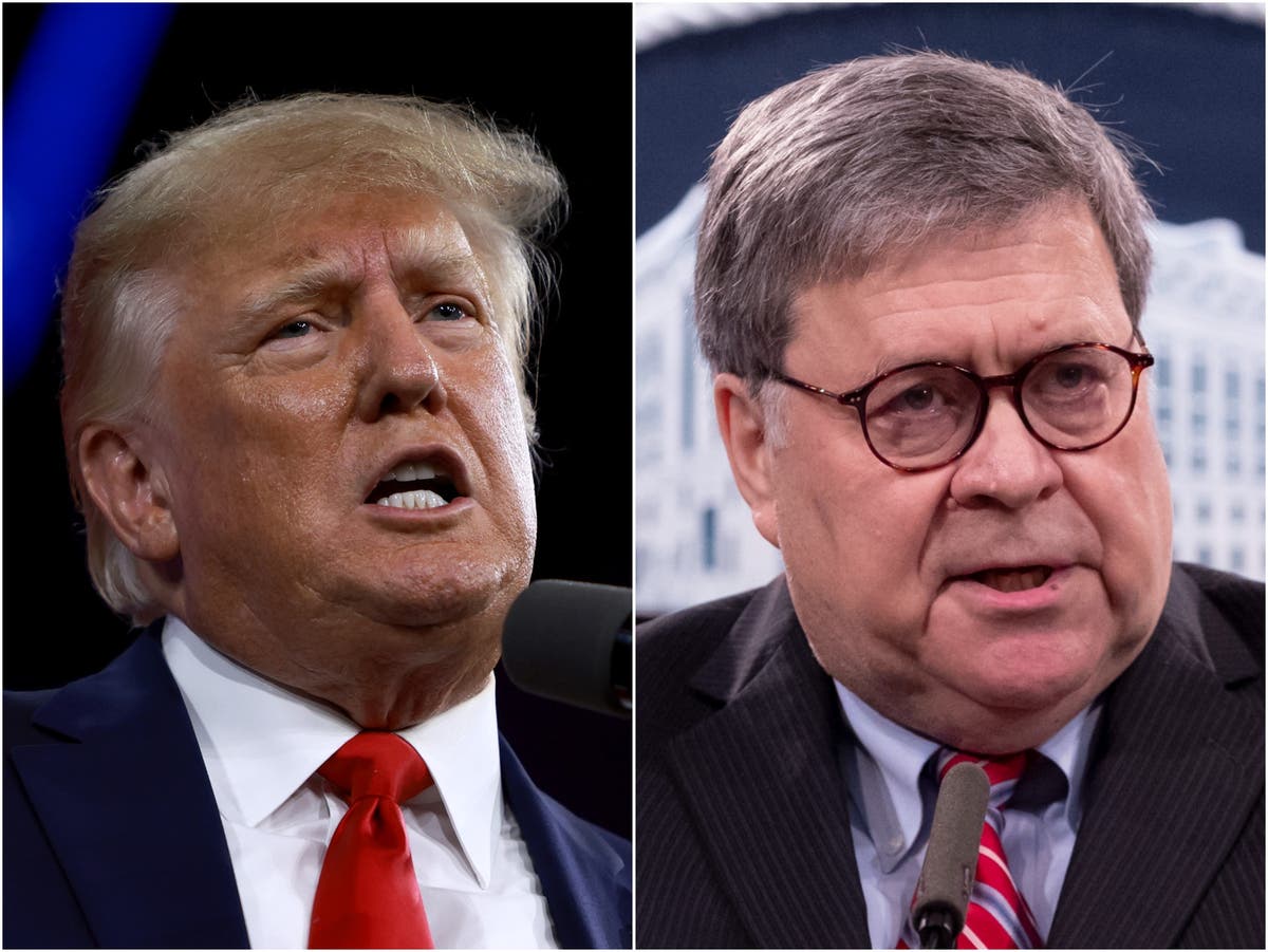 Trump got &lsquo;very angry&rsquo; after hearing election fraud claims were &lsquo;bulls***&rsquo;, ex-attorney general Bill Barr says