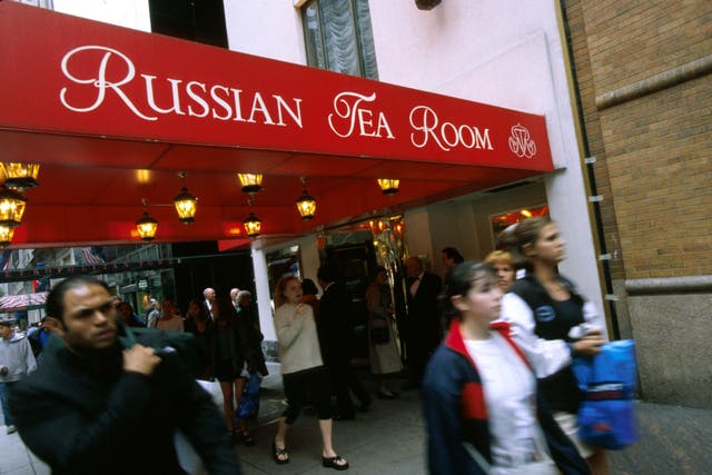 <p>The Russian Tea Rooms in New York has attracted diners for nearly a century</p>