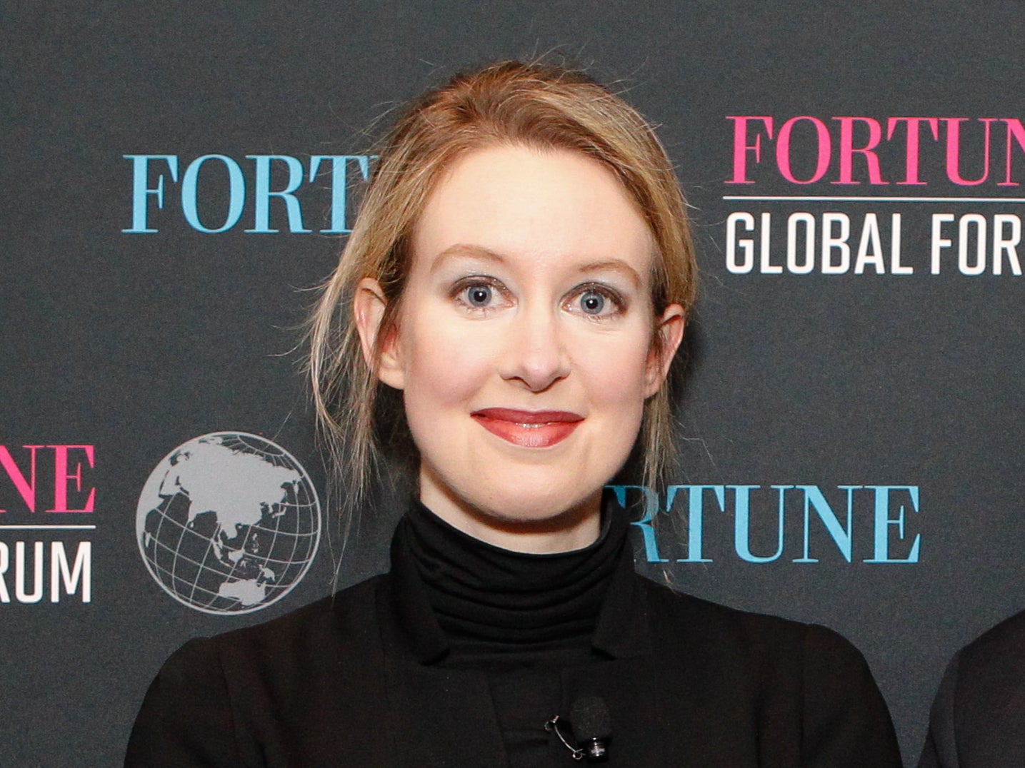 The real Elizabeth Holmes, photographed in 2015