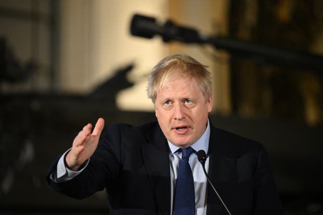 <p>Prime Minister Boris Johnson has said Russia’s shelling of a nuclear power station in the south-eastern Ukrainian city of Zaporizhzhia could ‘directly threaten the safety of all of Europe’ (Leon Neal/PA</p>