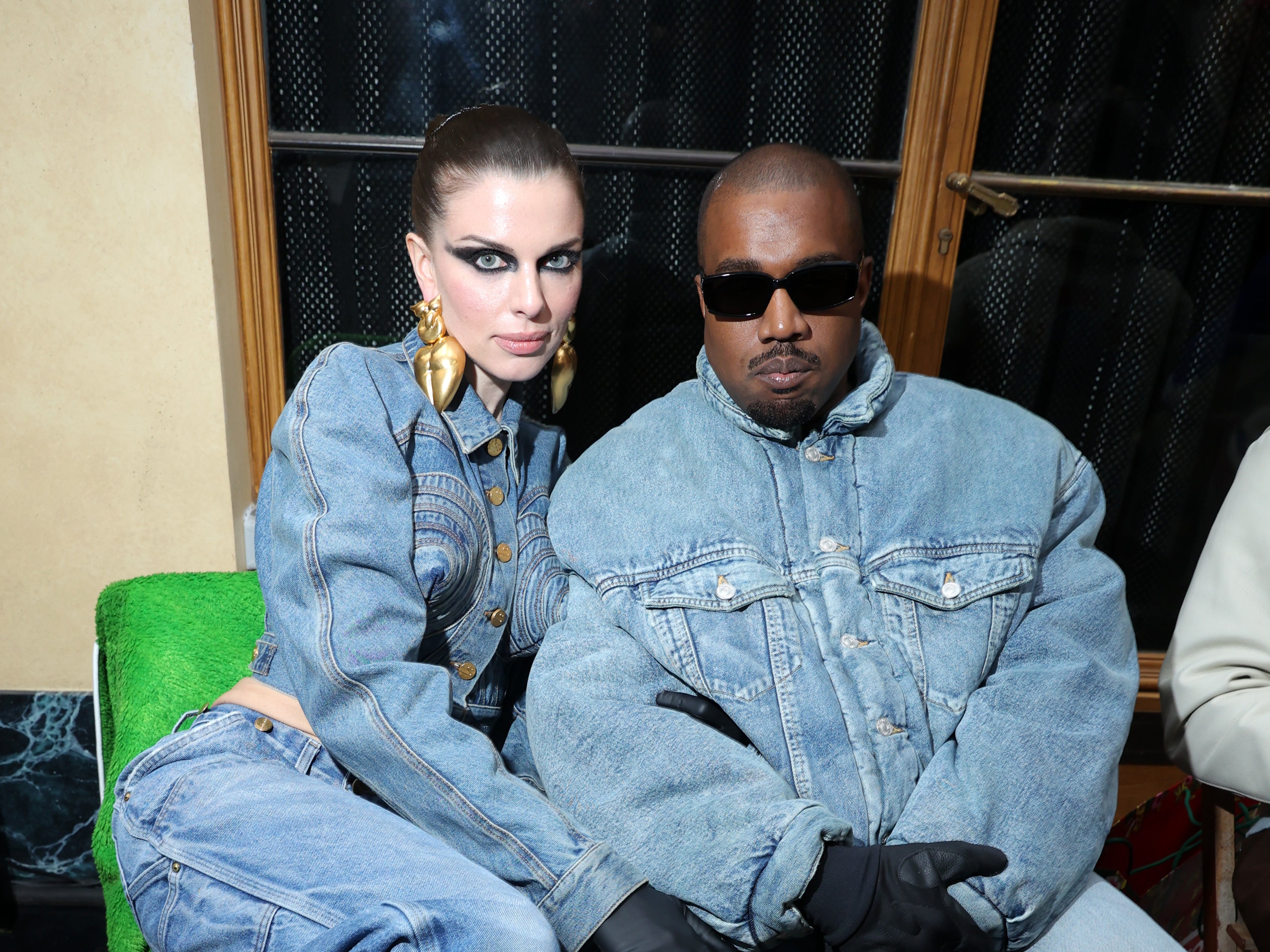 Julia Fox and Kanye West attended a number of Paris Men’s Fashion Week shows together
