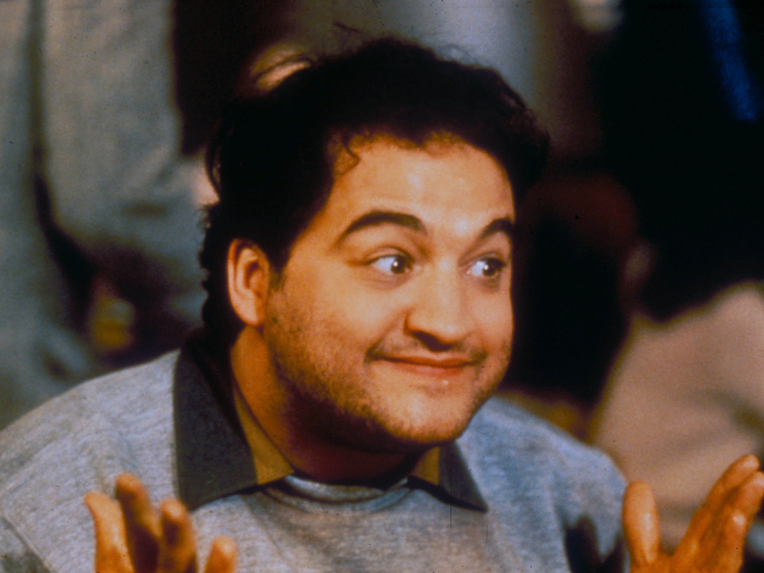 Belushi in his celebrated role of Bluto in ‘National Lampoon’s Animal House’