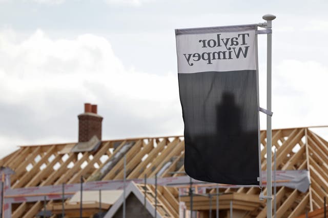 Housebuilders saw an especially strong performance in February (Yui Mok/PA)