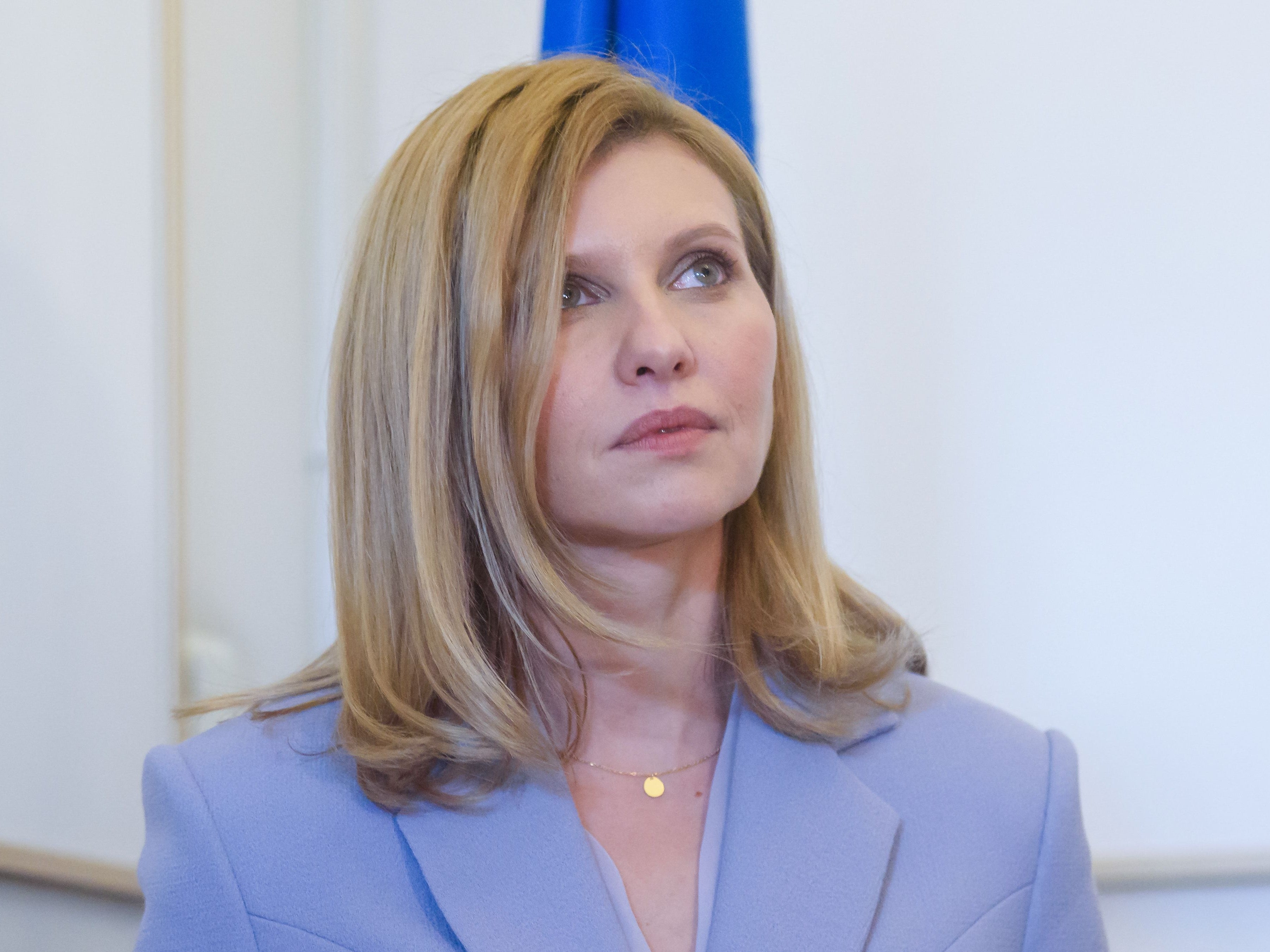 Ukrainian first lady Olena Zelenska