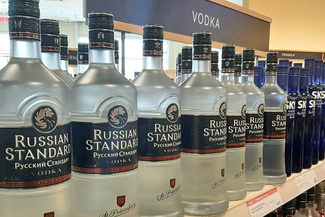 <p>Russian Standard Vodka is distilled in St Petersburg </p>