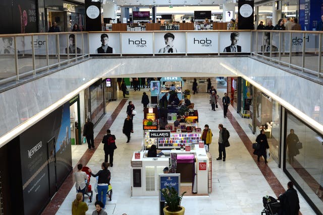 Brent Cross shopping centre owner Hammerson reduced its losses for the past year (Anthony Devlin/PA)