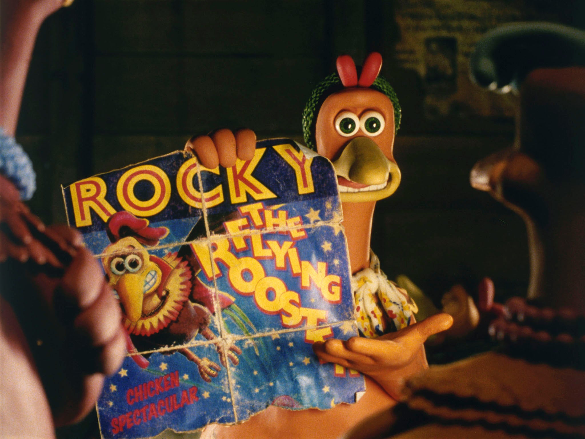 Julia Sawalha como Ginger en 'Chicken Run'