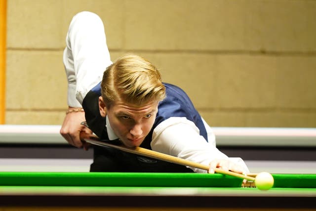 <p>Iulian Boiko reached the second round of the Welsh Open but his thoughts were with people back home in Ukraine </p>