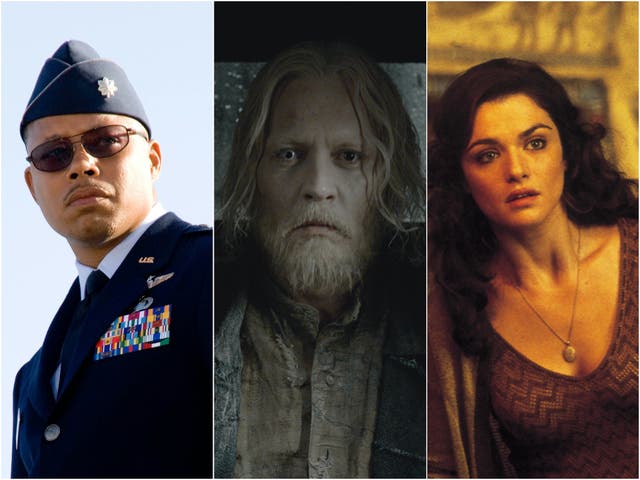 <p>Sustituciones controvertidas: Terrence Howard en ‘Iron Man’, Johnny Depp en ‘Animales fantásticos’ y Rachel Weisz en ‘La momia’</p>