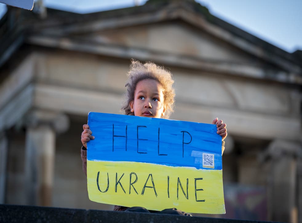 People have been donating to the DEC Ukraine appeal (Jane Barlow/PA)