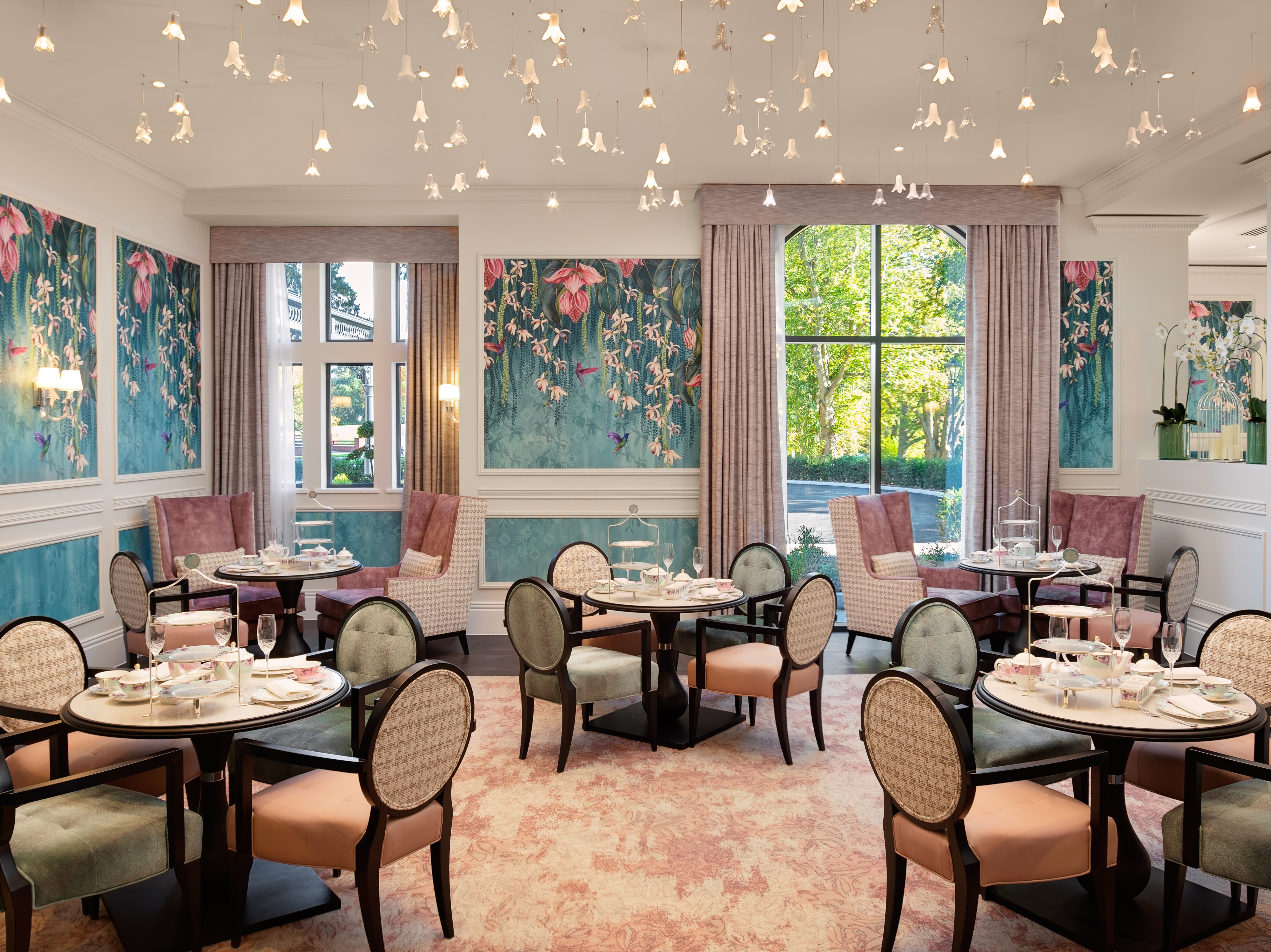 <p>The Orchid Tea Room at Fairmont Windsor Park</p>