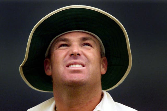 <p>Australia’s Shane Warne during a Test match against England in 2001</p>