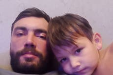 Younger brother of pink-haired girl shot dead with her parents in Ukraine has died