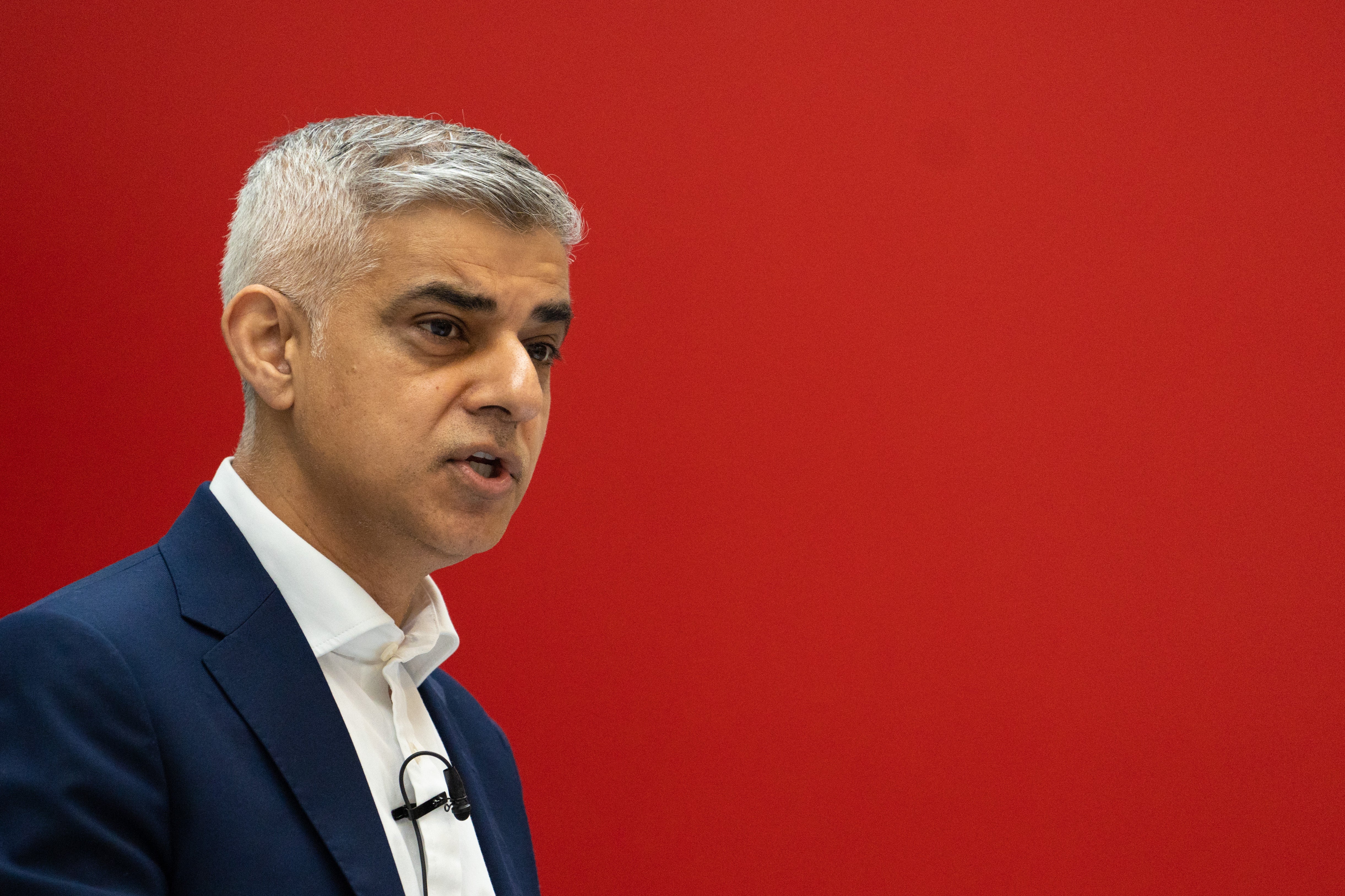 Sadiq Khan has accused union leaders of letting the Government ‘off the hook’ by carrying out strikes which crippled London’s transport networks this week (Dominic Lipinski/PA)