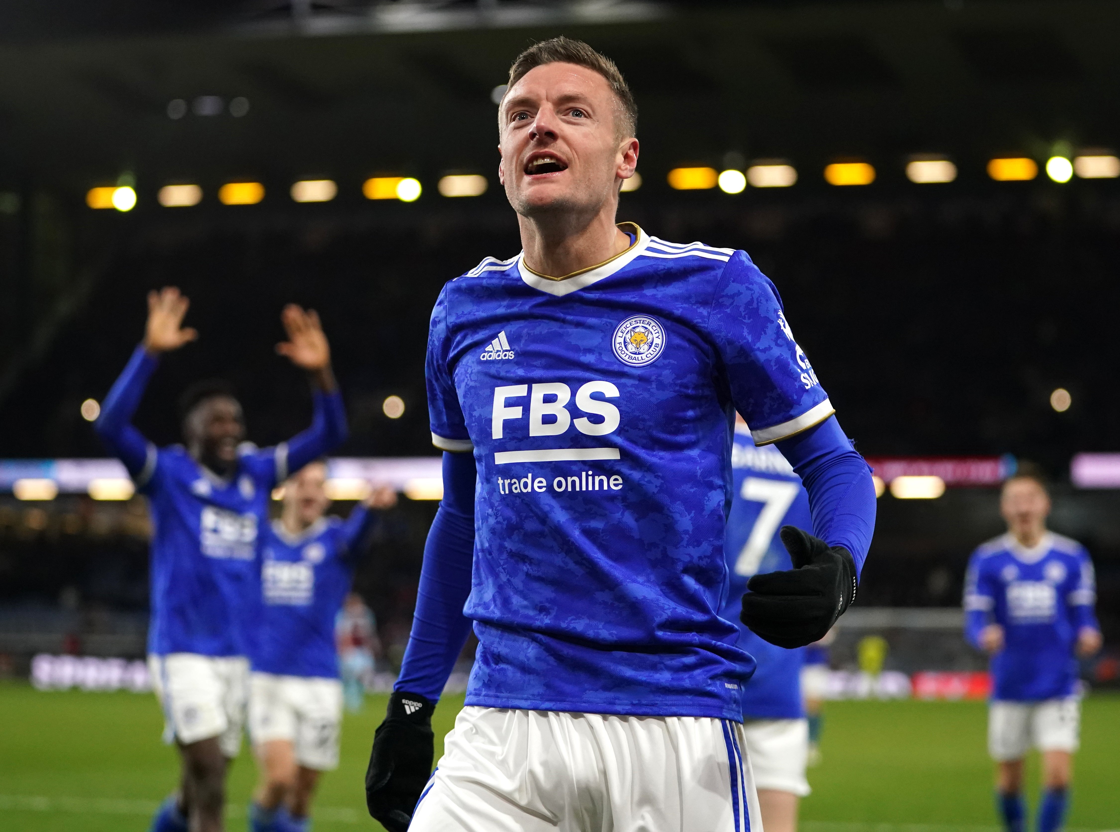 Jamie Vardy starred on his return from injury for Leicester