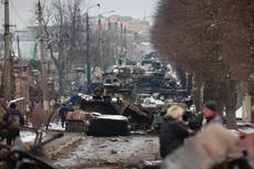 War spanning six cities: Russia’s bloody invasion of Ukraine mapped out with key locations