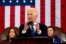 Biden’s approval ratings rise after State of the Union address