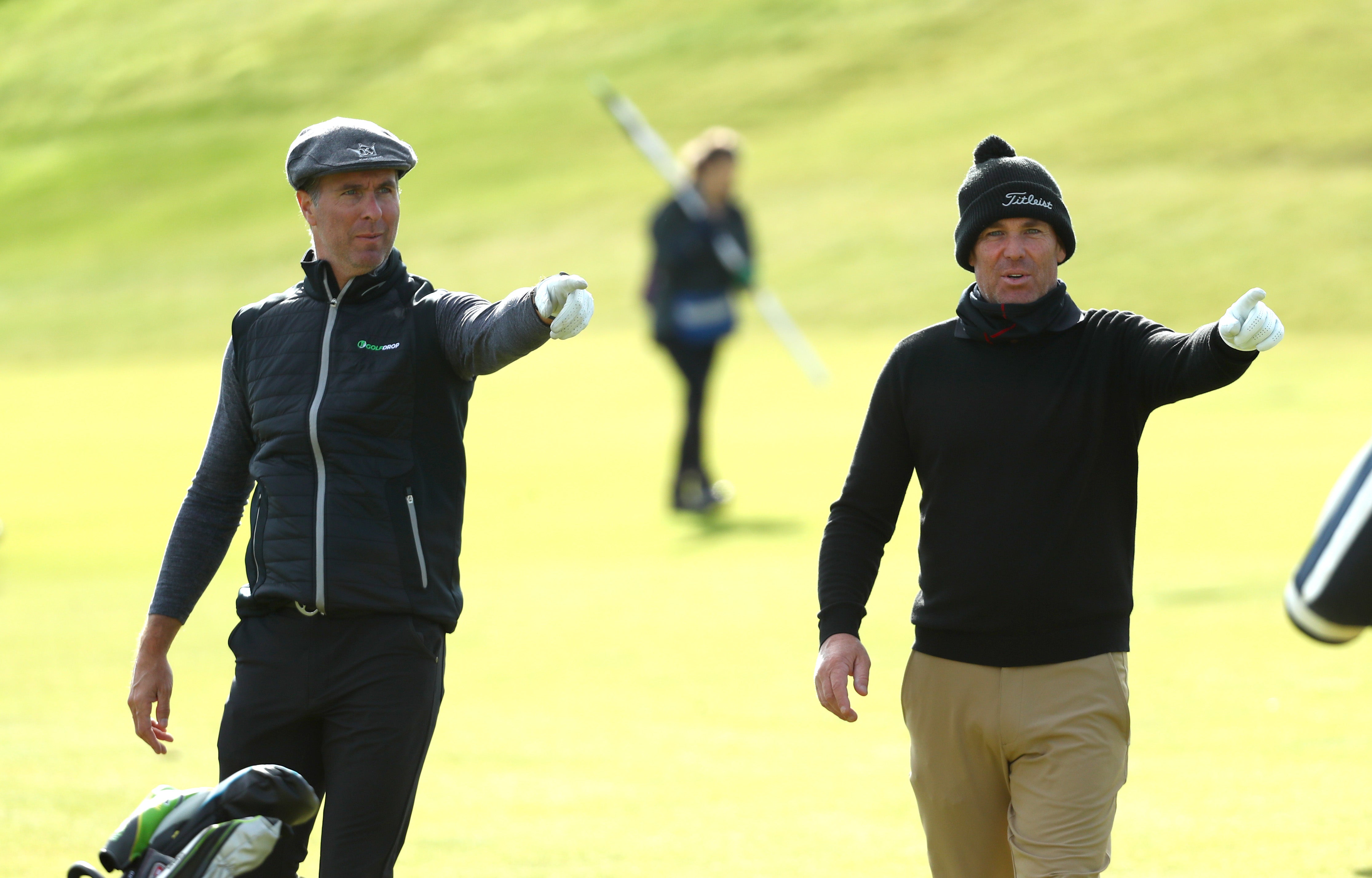 Shane Warne and Michael Vaughan were rivals on the cricket pitch but friends off it