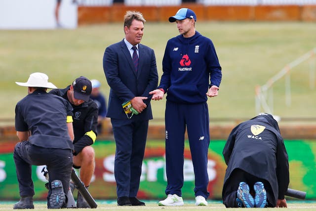 Joe Root (right) reflected fondly upon the brief time he spent with Shane Warne (Jason O’Brien/PA)