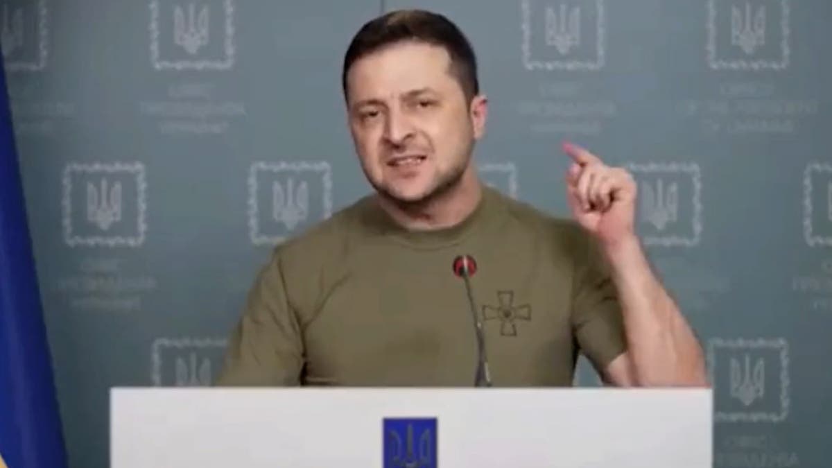 Zelensky attacks Nato in emotional nighttime address: ‘All the people who die from this day forward will die because of you’