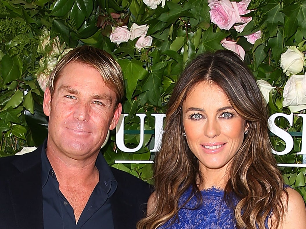 Elizabeth hurley 2025 married shane warne