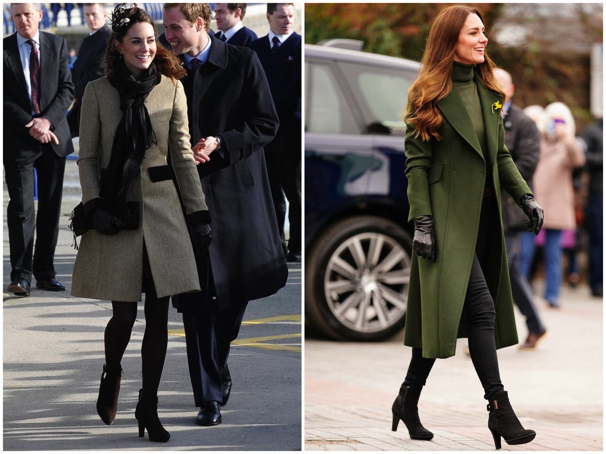 Kate Middleton rewears boots from one of her first royal engagements ...