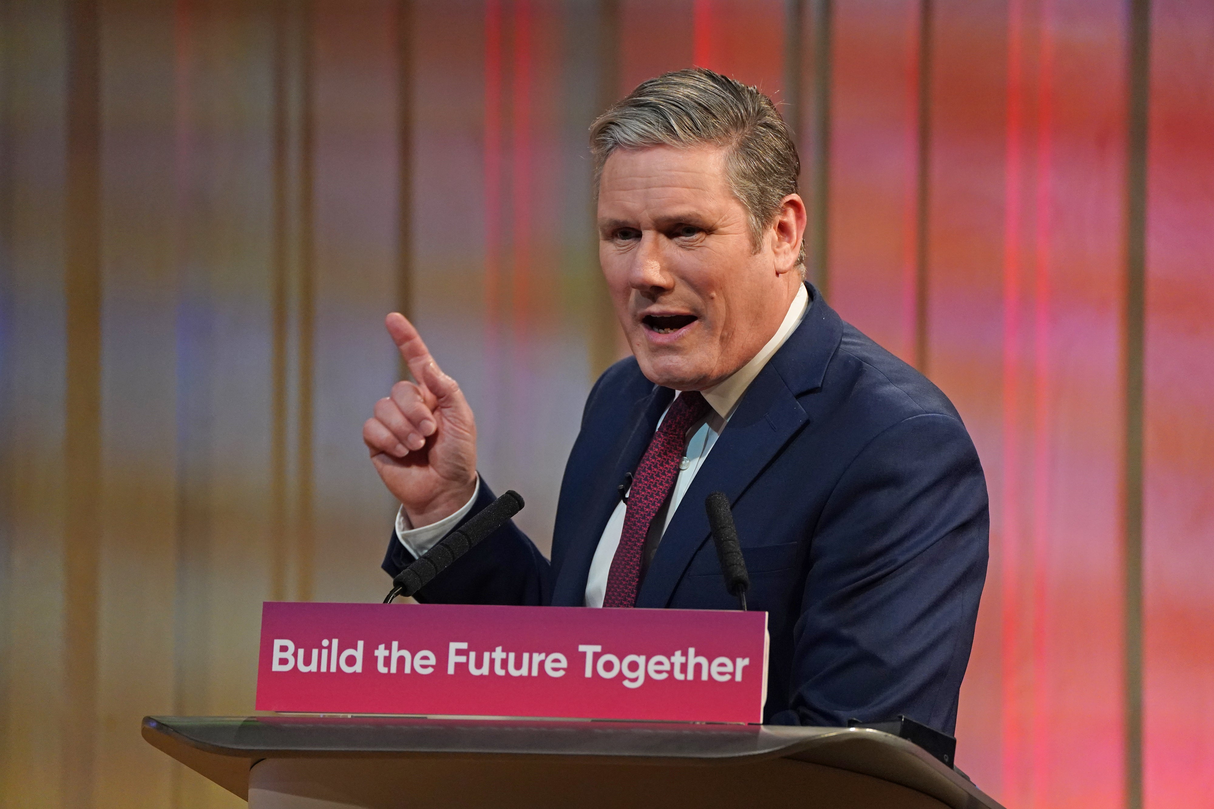 Labour leader Keir Starmer said Vladimir Putin fears ‘order and liberty’ (Andrew Milligan/PA)