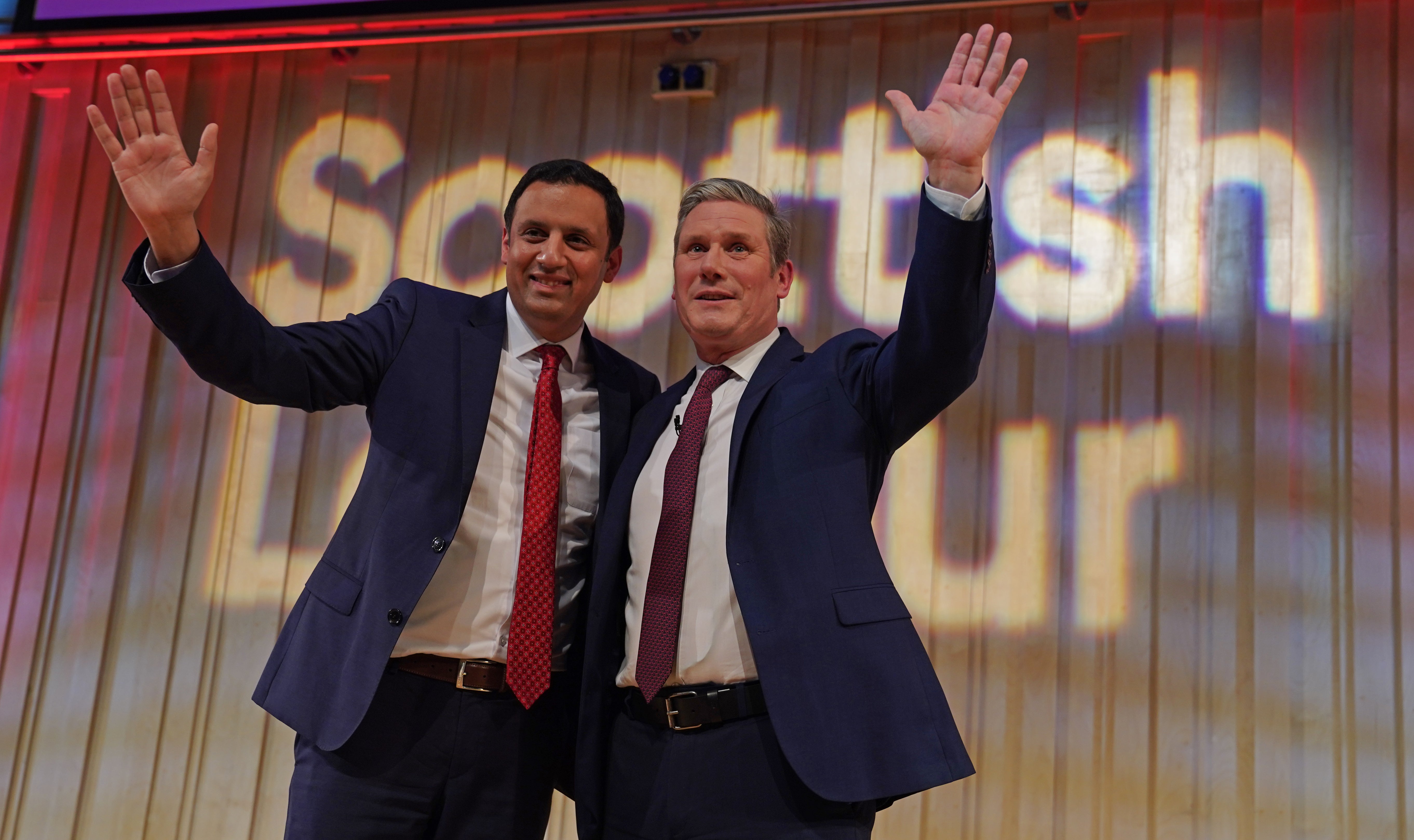 Sir Keir Starmer spoke at the Scottish Labour conference in Glasgow (Andrew Milligan/PA)