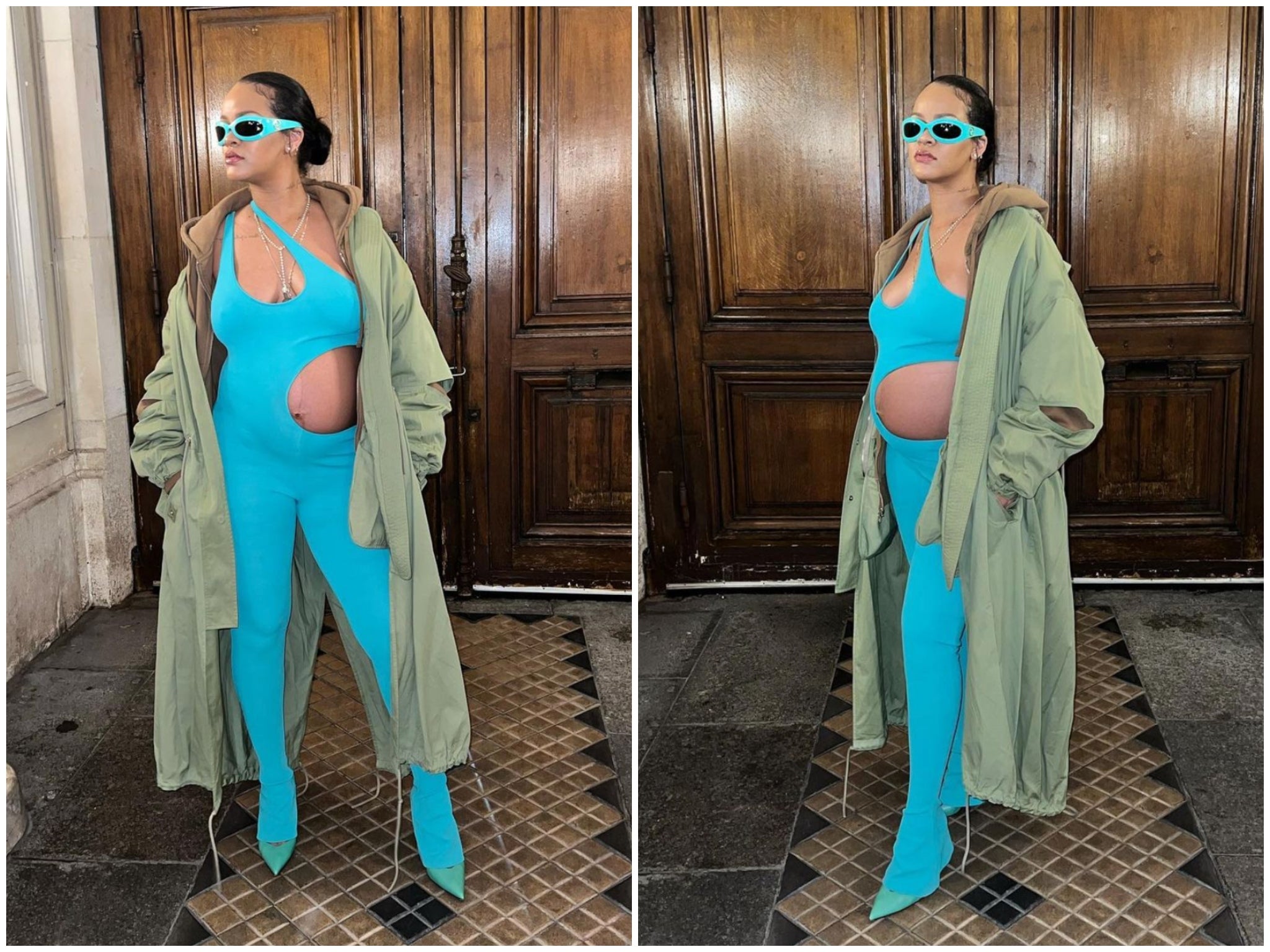 Rihanna pregnant is a fashion moment: Her baby bump maternity style