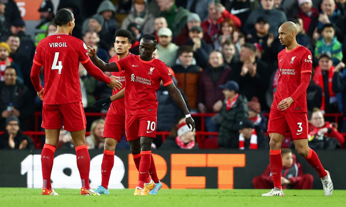 Liverpool vs West Ham LIVE: League result final score as after Mane goal | The Independent