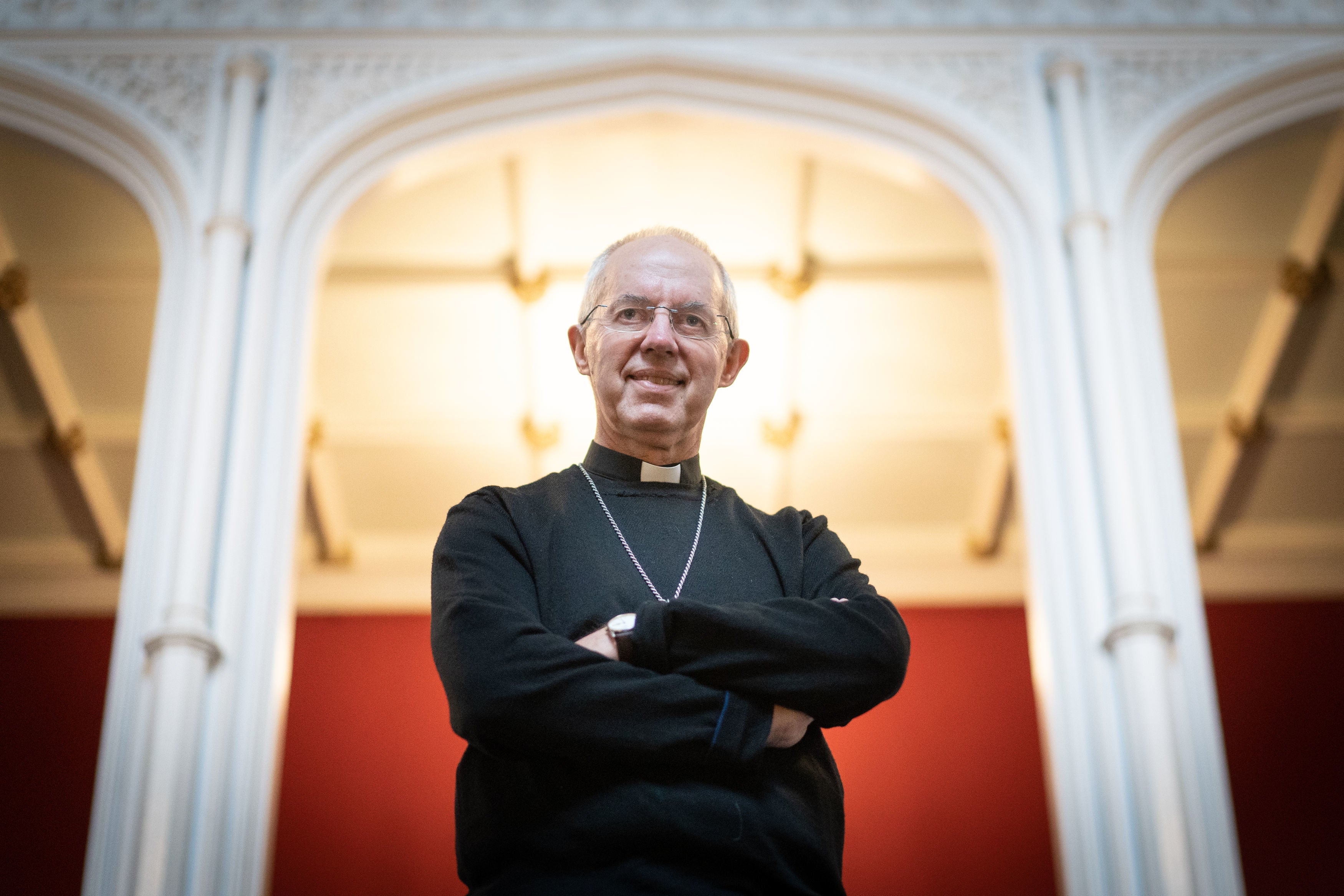 Justin Welby is carrying out a series of interviews for BBC Radio 4 (Stefan Rousseau/PA)