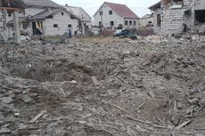 UK intelligence says Russia targeting populated areas but Ukraine’s resistance ‘slowing Putin’s advance’