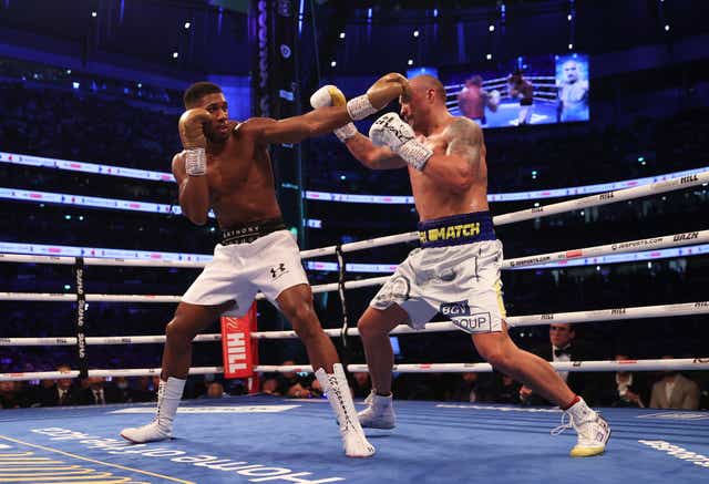<p>Joshua lost to Usyk in September</p>