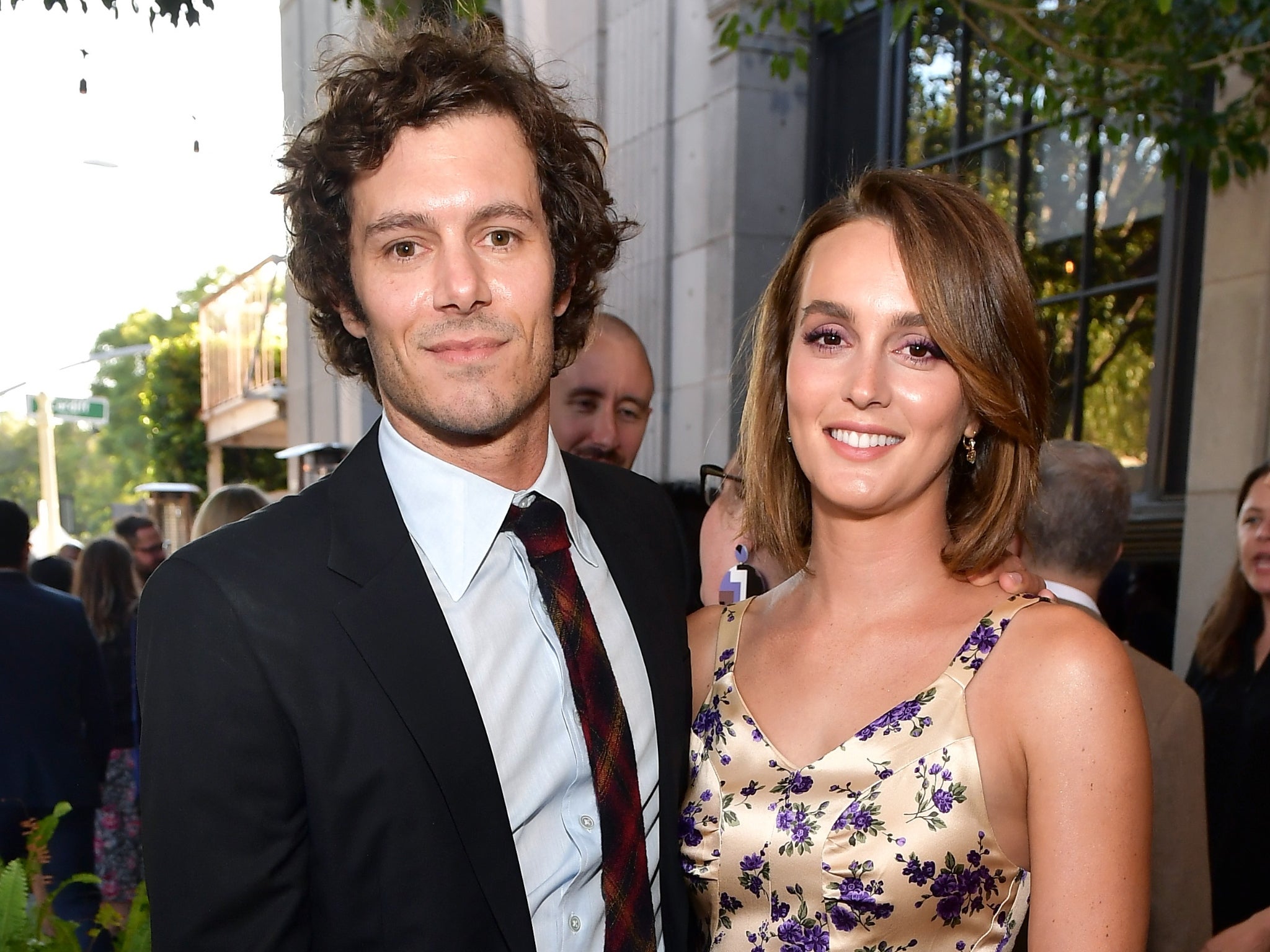 Adam Brody, Leighton Meester and family can’t resist ‘Home Alone’