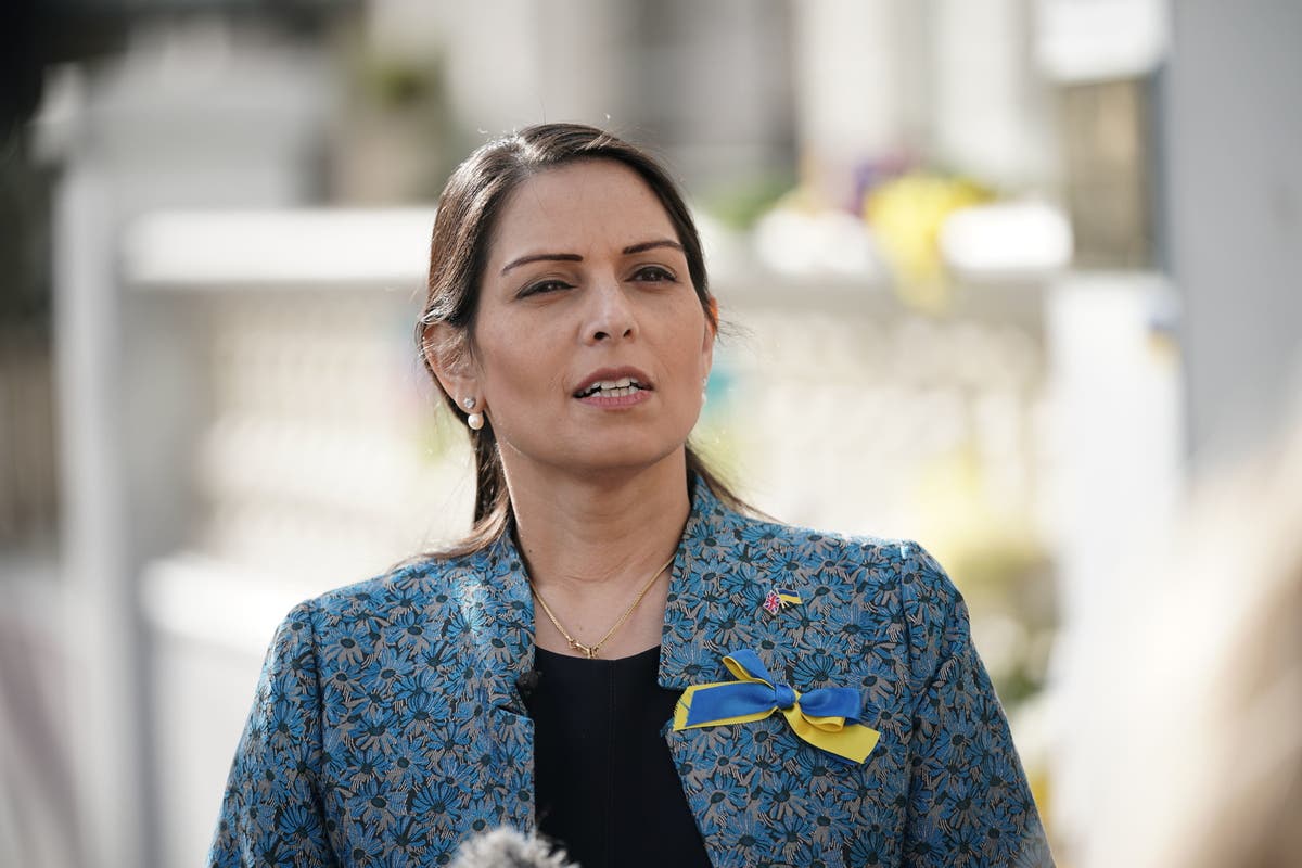 Priti Patel under fire after &lsquo;only 50 visas&rsquo; issued for Ukraine refugees